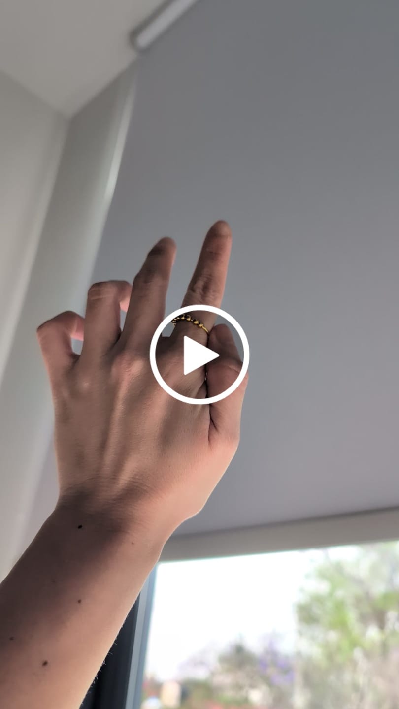 Customer video review of Anillo Anti-Ansiedad