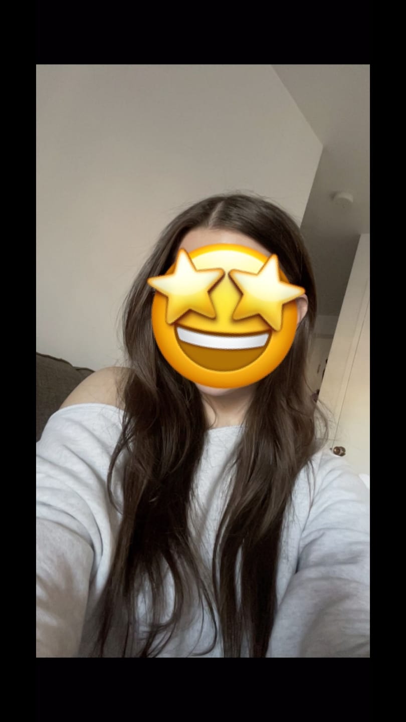 Customer photo review of Hair Booster : 3 in 1 Thermal protectant, shine and hydratation