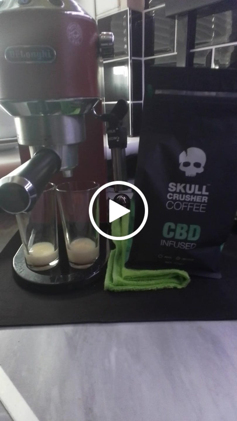 Customer video review of Skull Crusher Coffee - Infused
