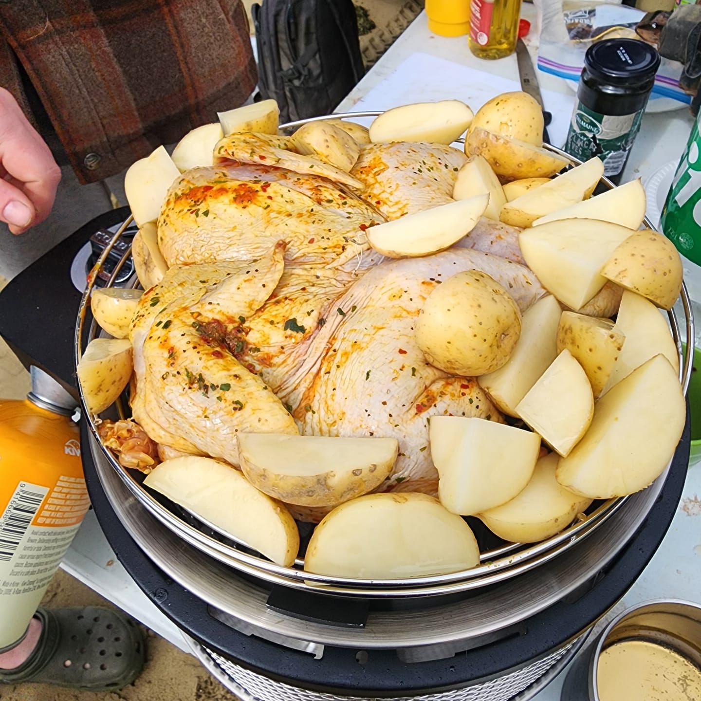 Customer photo review of COBB Grill Gas Bundle
