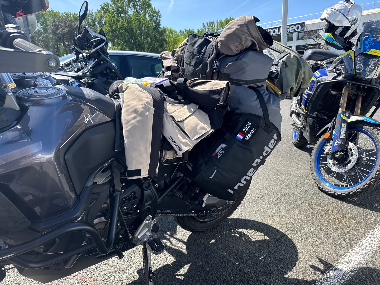 Customer photo review of ADVBags 45 – Rackless Saddle Bags