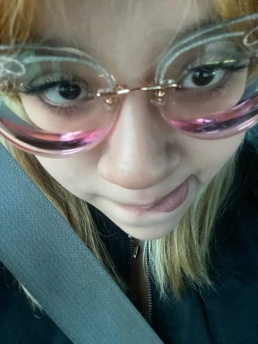 Customer photo review of Melo Eyeglasses