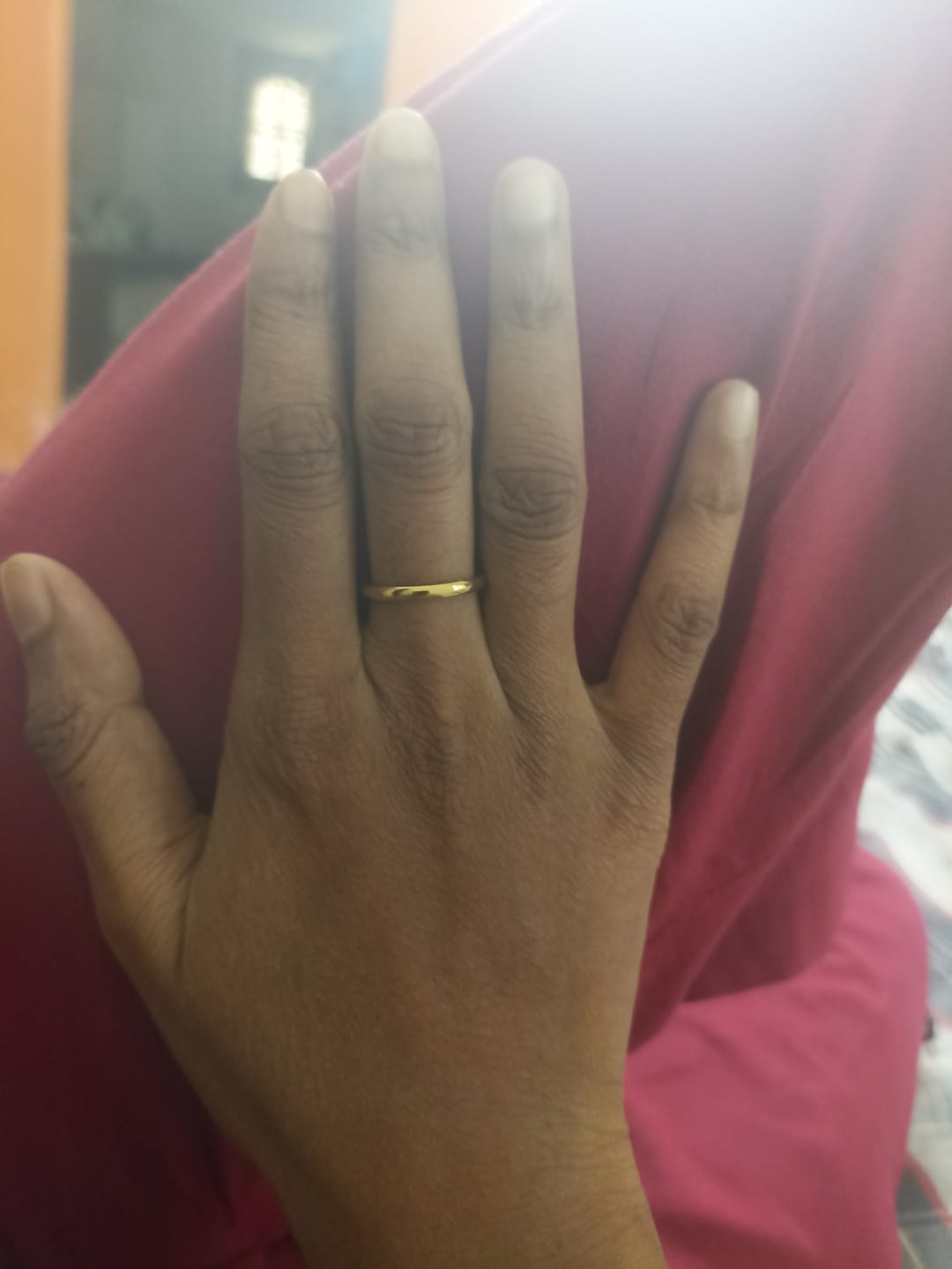 Customer photo review of Timeless Heart Ring