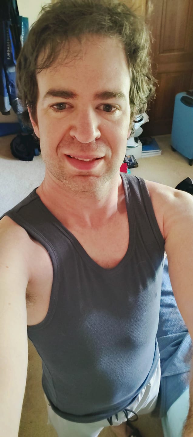 Customer photo review of Premium Ultra-Soft Cotton Fitted Tank 3 Pack