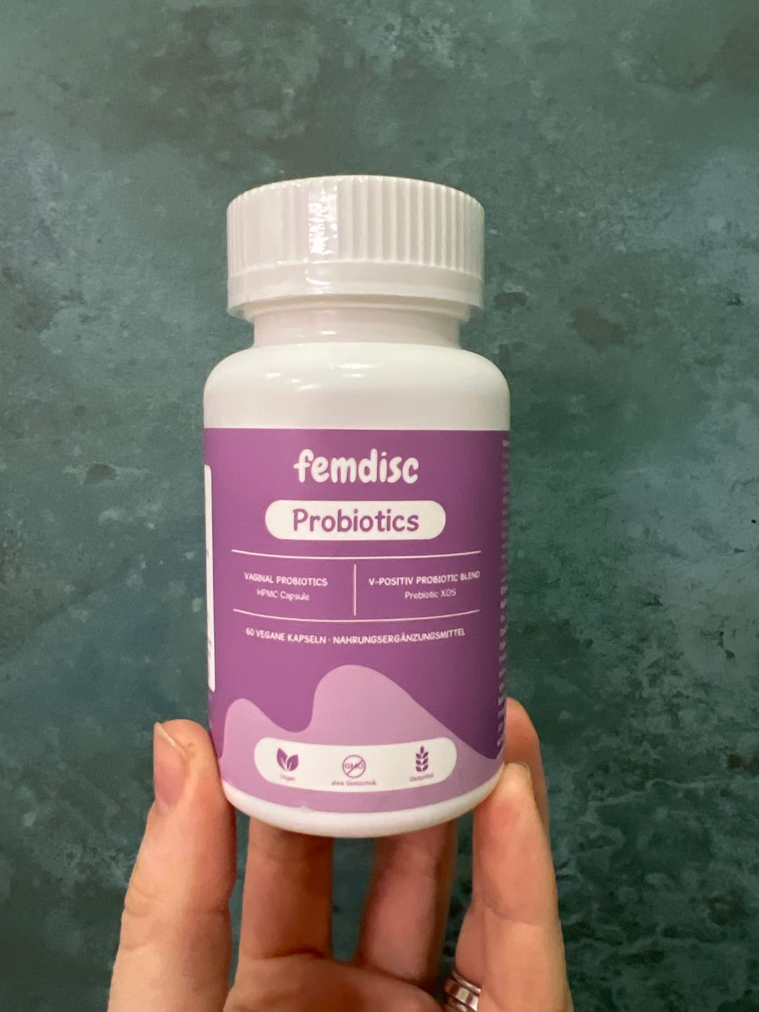 Customer photo review of femdisc vaginal Probiotics