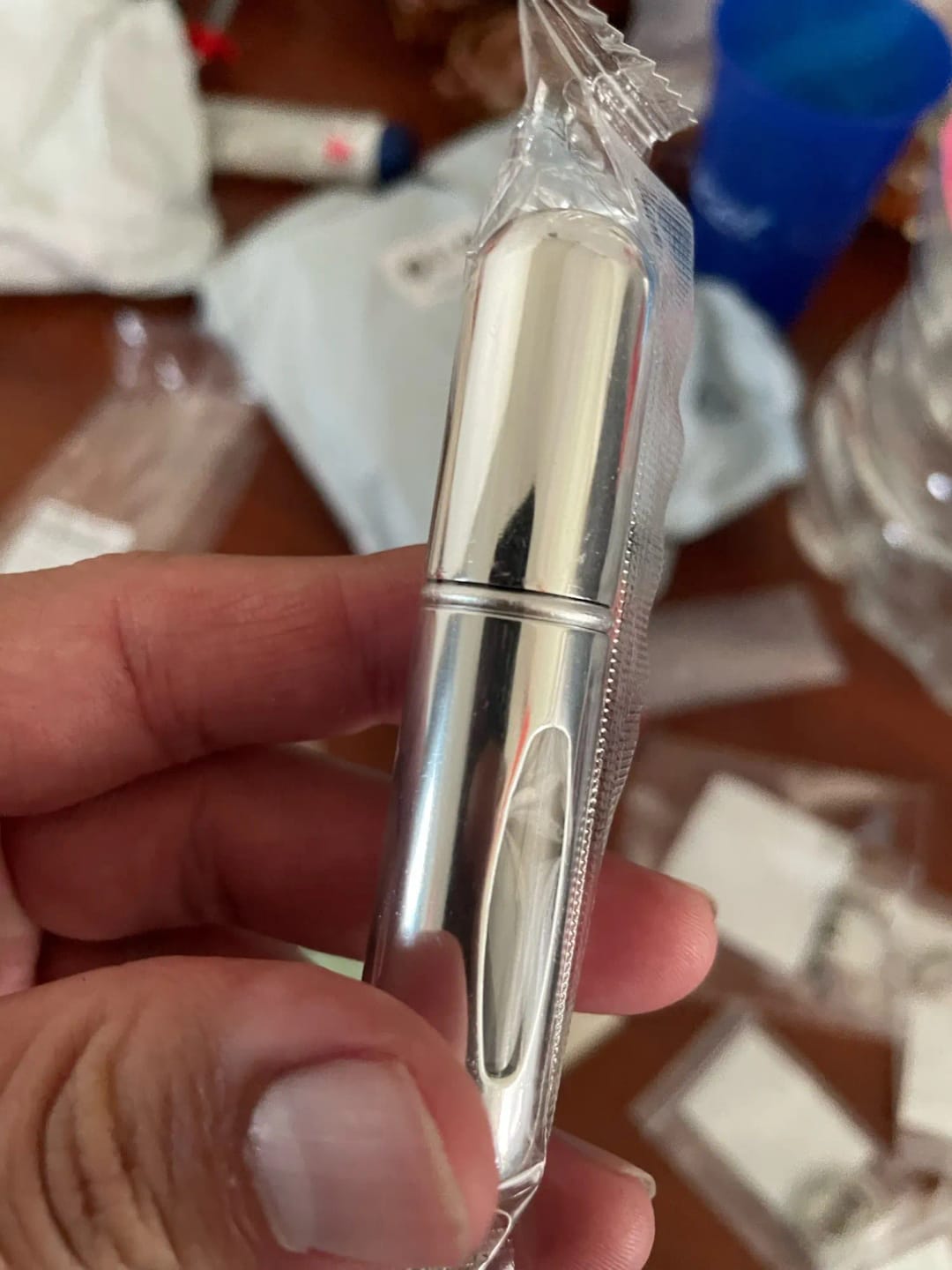 Customer photo review of Pocket Travel Perfume Refill Atomizer