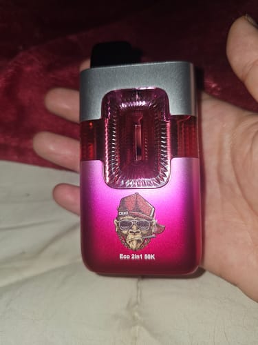 Customer photo review of Fumot - ECO 2in1 50K - Puff Jetable / Vape Disposable 2% Nicotine - Double saveur