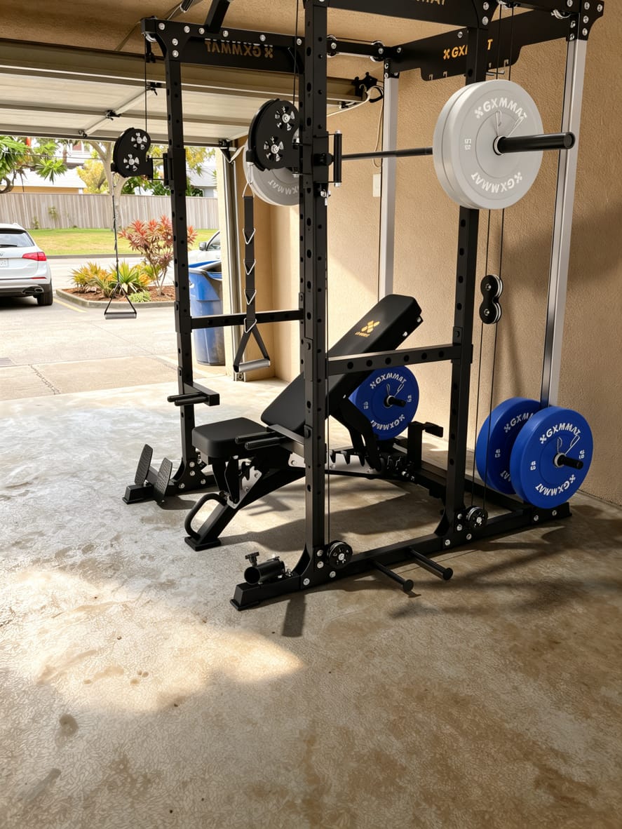Customer photo review of GXMMAT X6 Power Rack