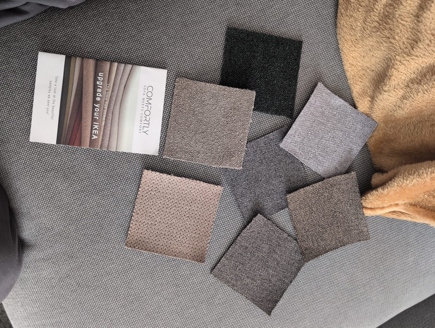 Customer photo review of Fabric Samples