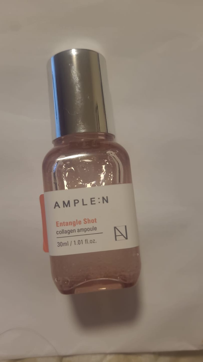 Customer photo review of Sérum Facial Colágeno Redensificador 30ml AMPLEN