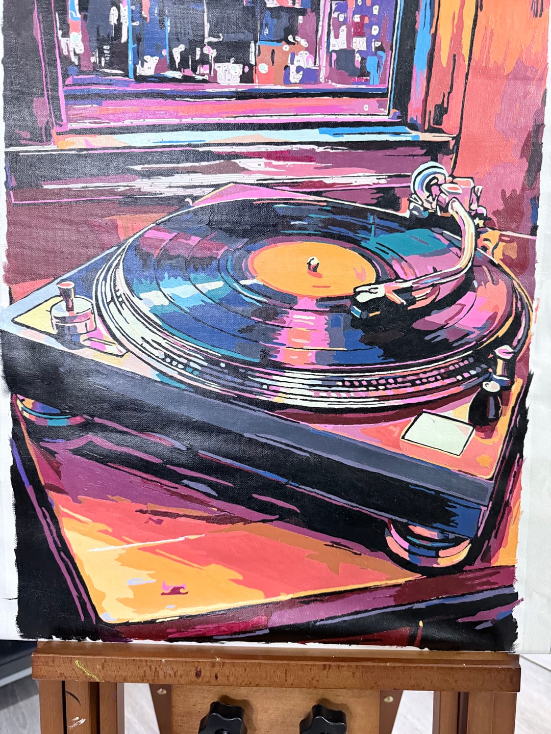 Customer photo review of Vibrant Turntable