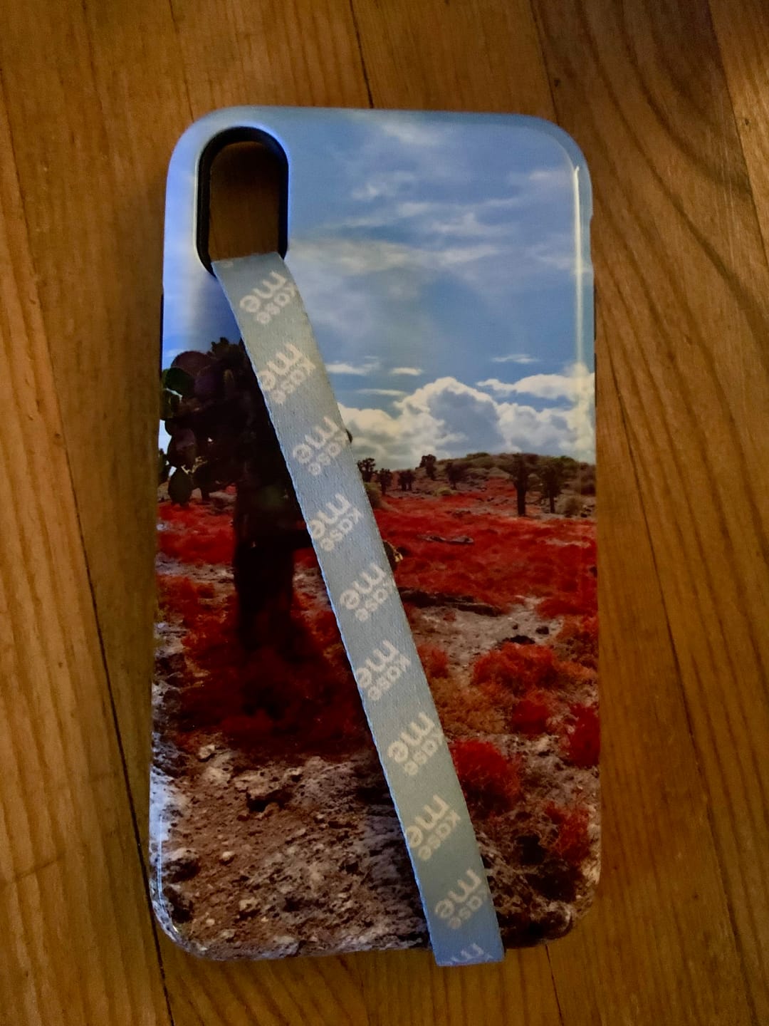 Customer photo review of Phone Loop Light Blue
