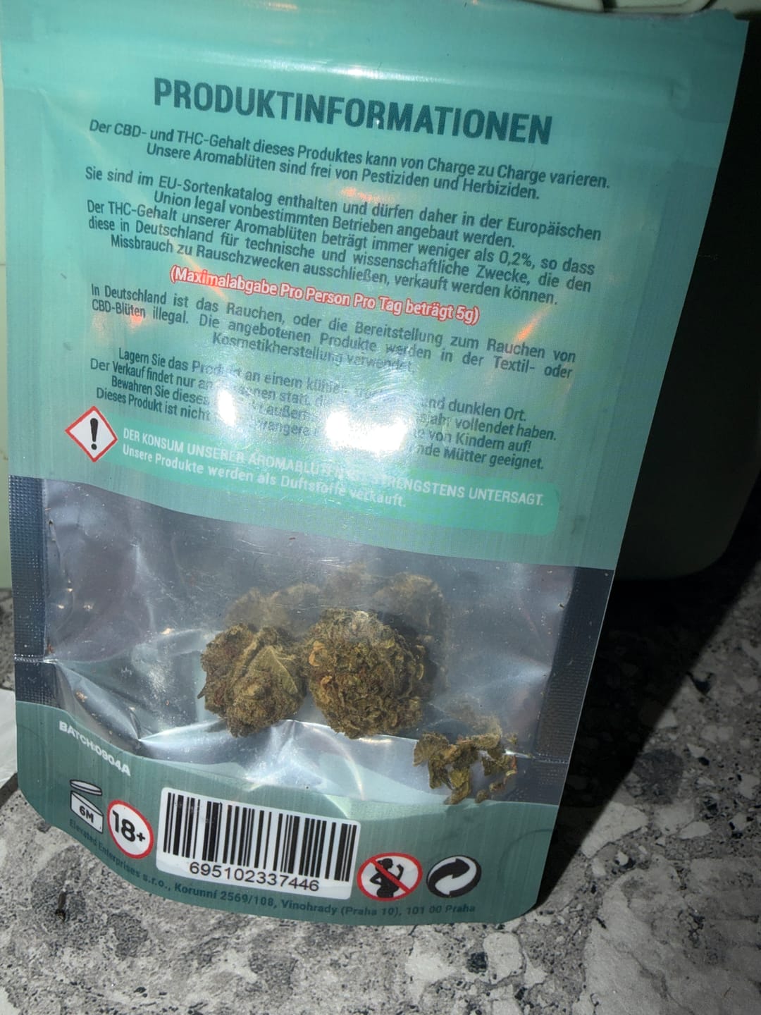 Customer photo review of HHZ Premium Blüte - Super Silver Haze