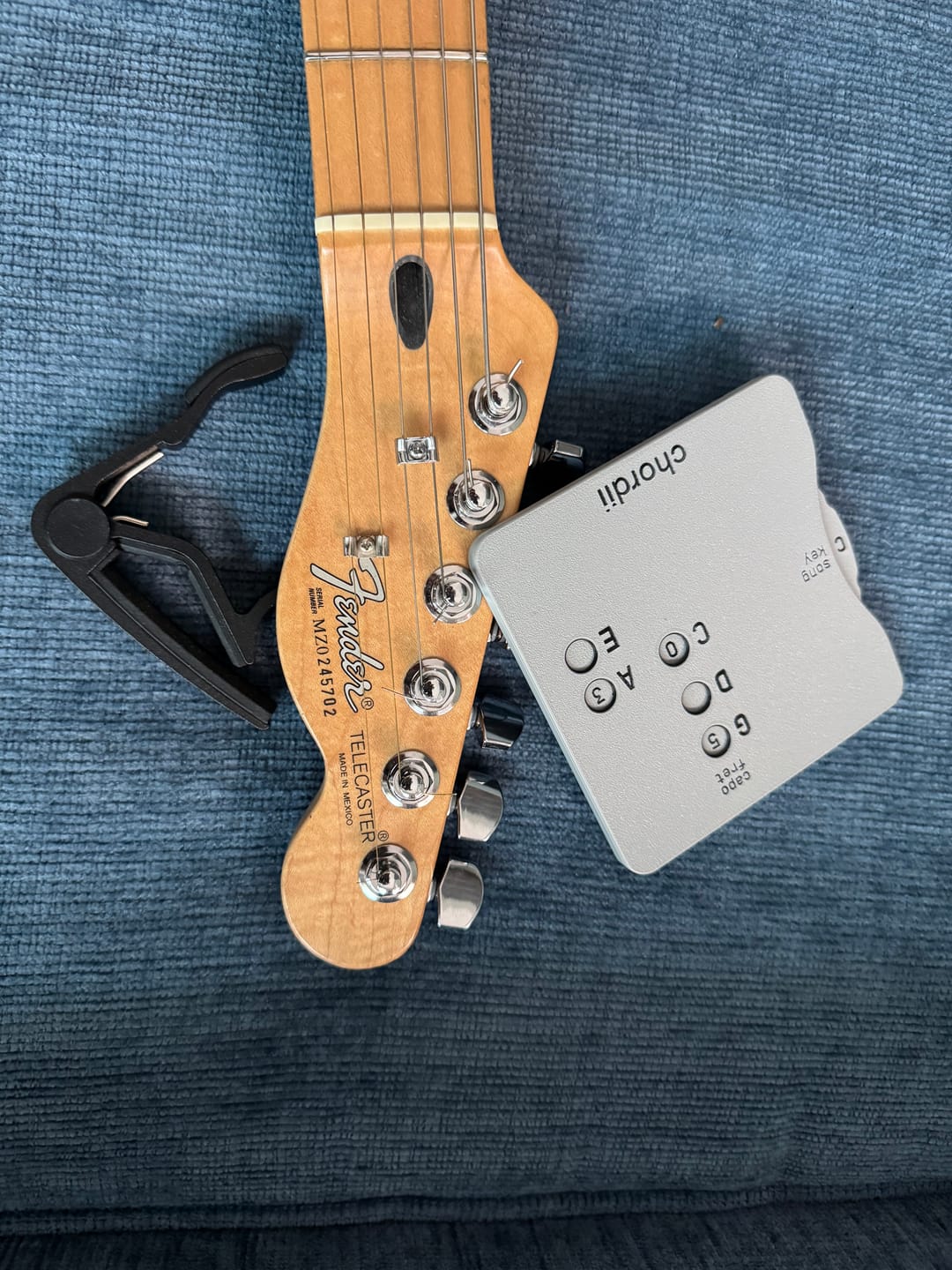 Customer photo review of Chordii — Capo Guide