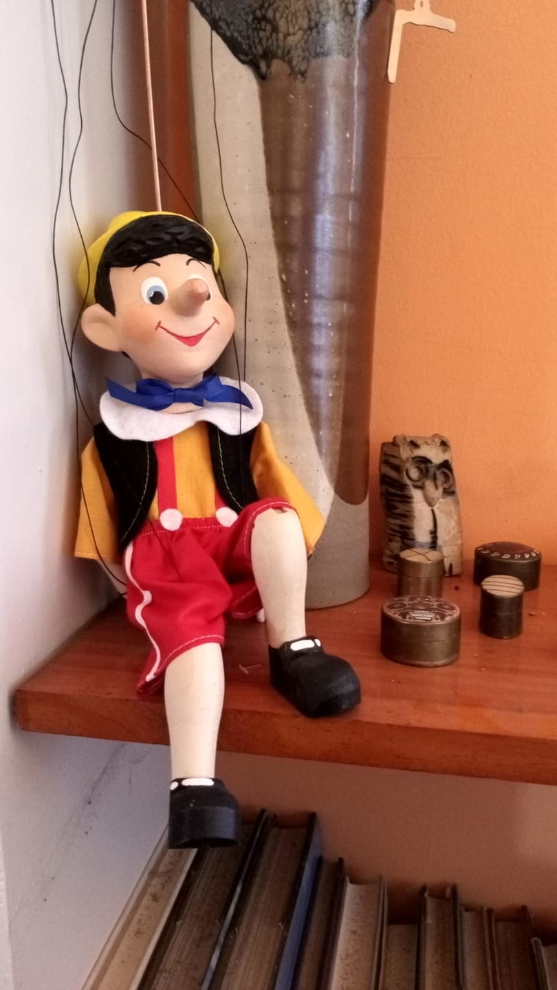 Customer photo review of Pinocchio Marionnette