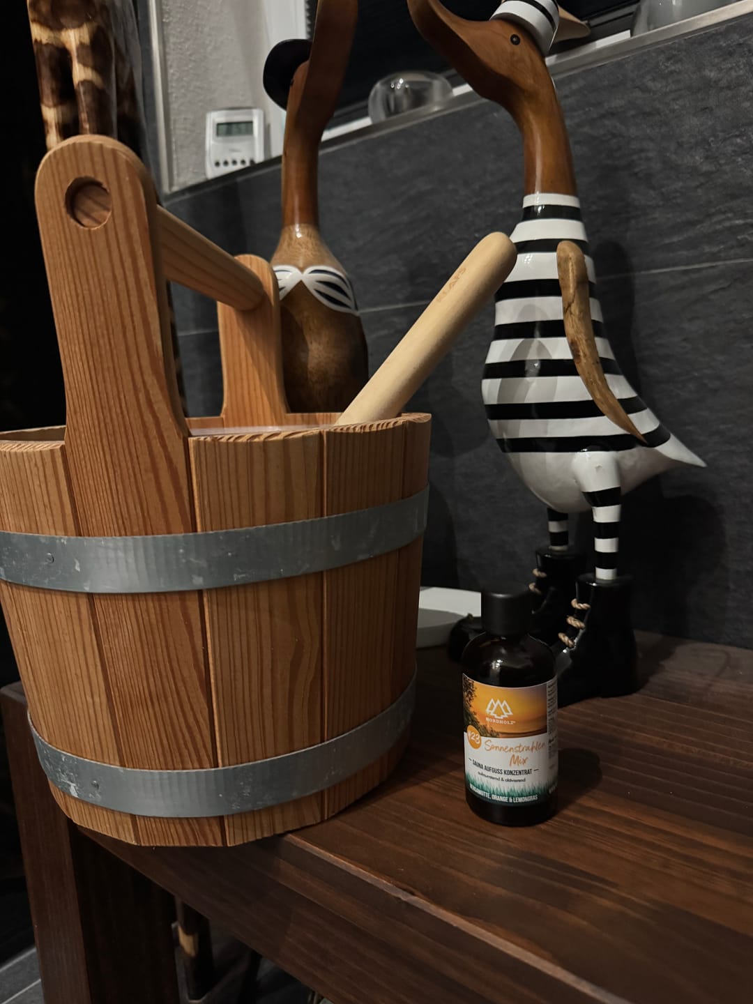 Customer photo review of Sauna Aufguss Konzentrat #23 Sonnenstrahlen-Mix