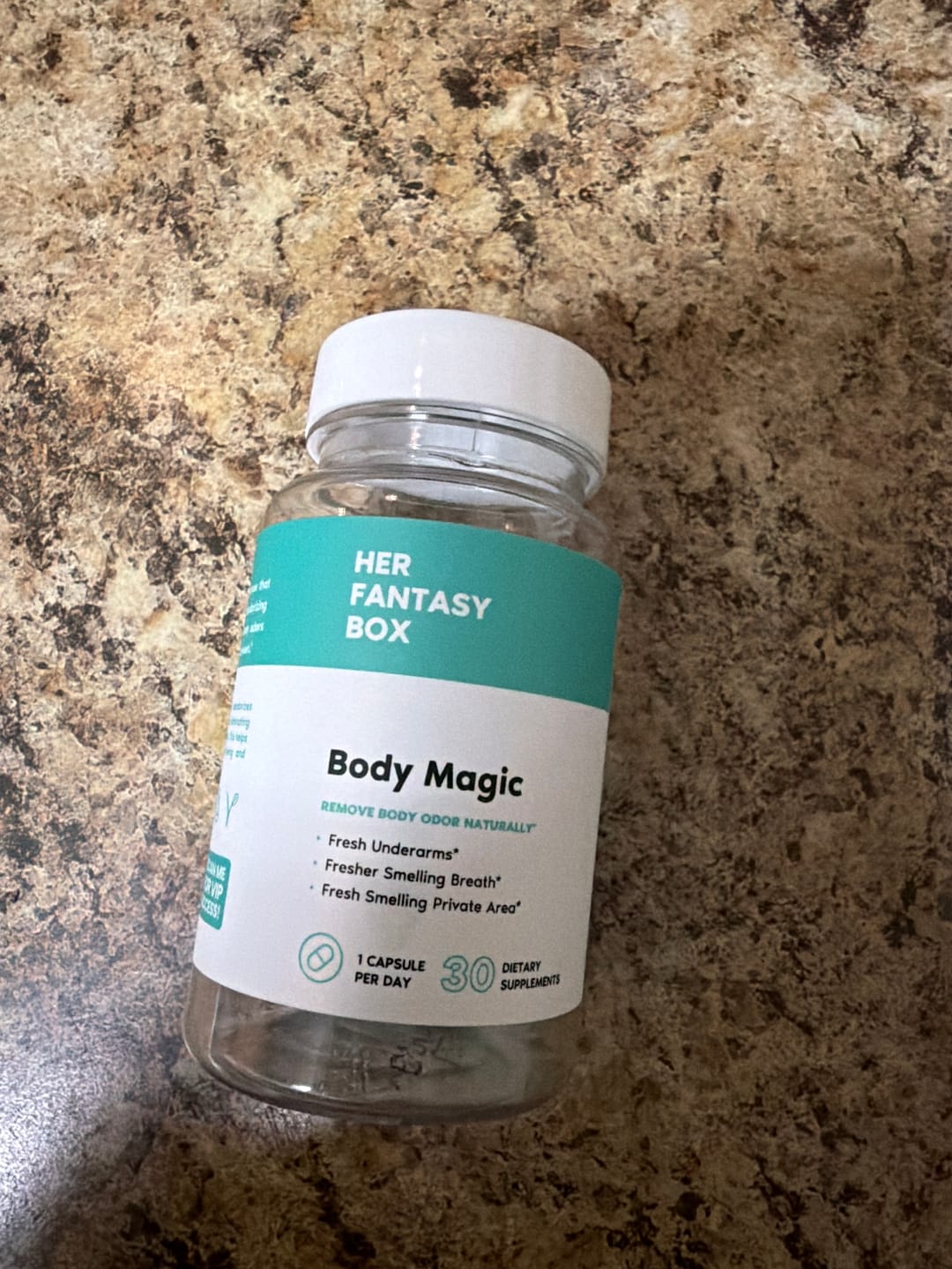 Customer photo review of Everywhere Deodorant (Berry) - Long Lasting Odor Block