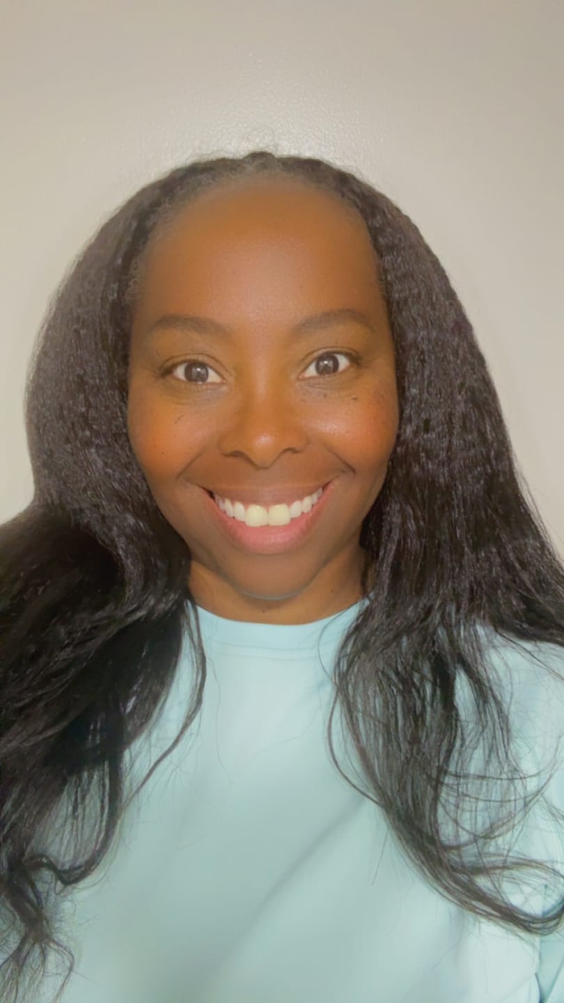 Customer photo review of Kinky Straight Human Crochet Hair