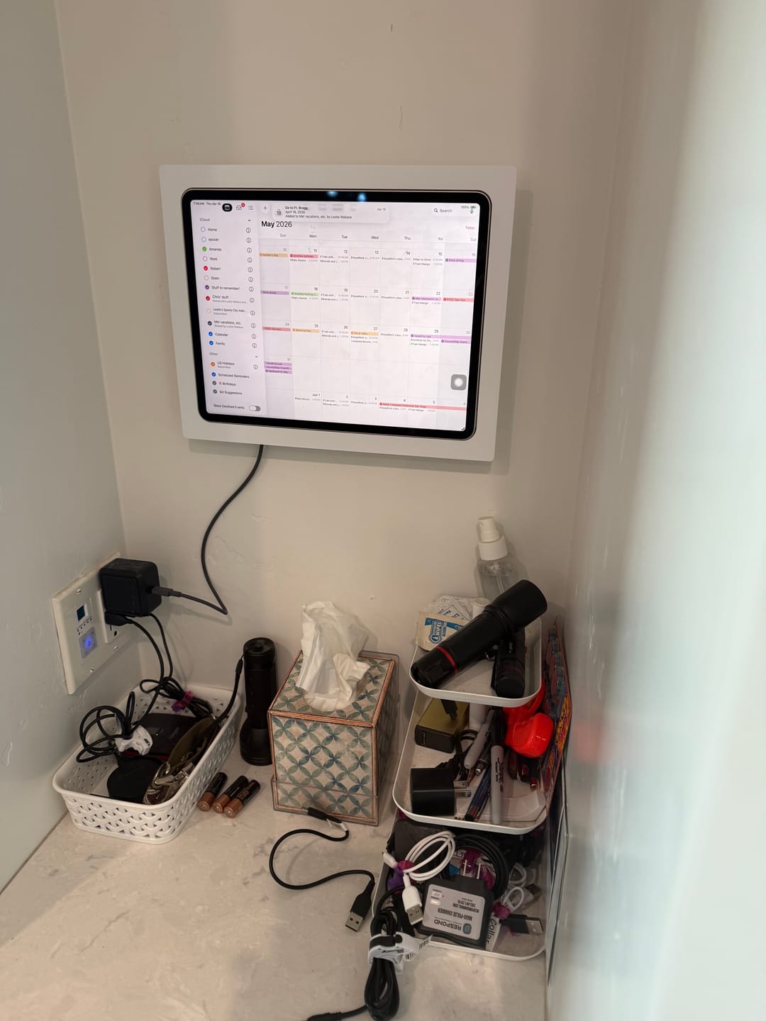 Customer photo review of SimpliDock® for iPad® Pro 12.9" 3|4|5|6, Air 13" (M2|M3|M4)
