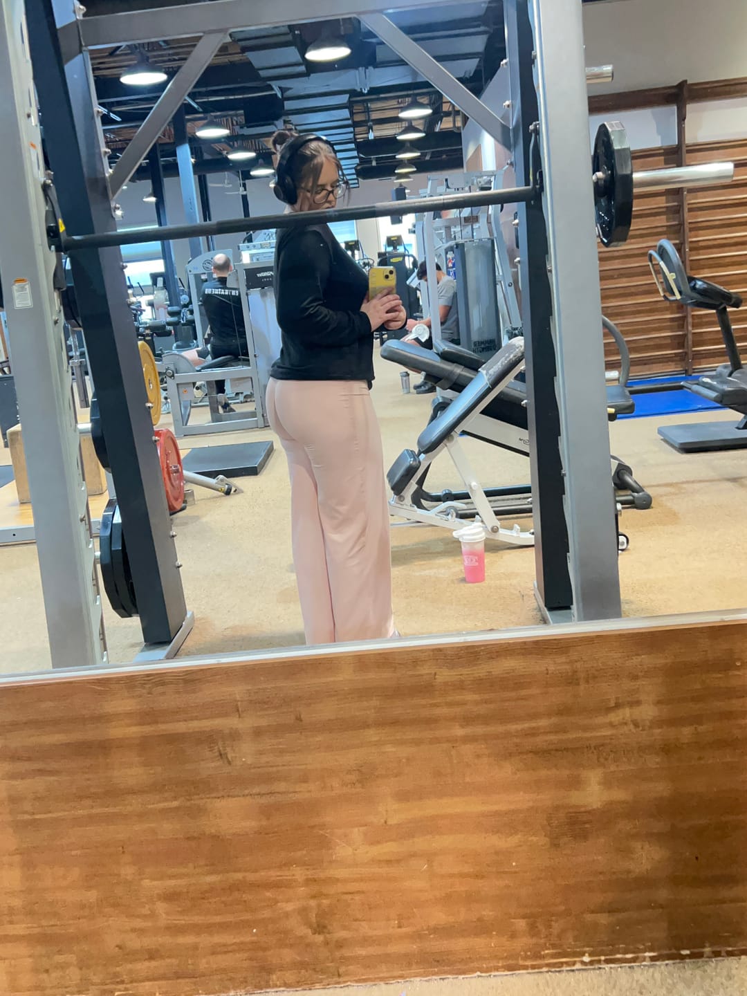 Customer photo review of W2289 - Kove Wide Leg Flare Leggings (Short)