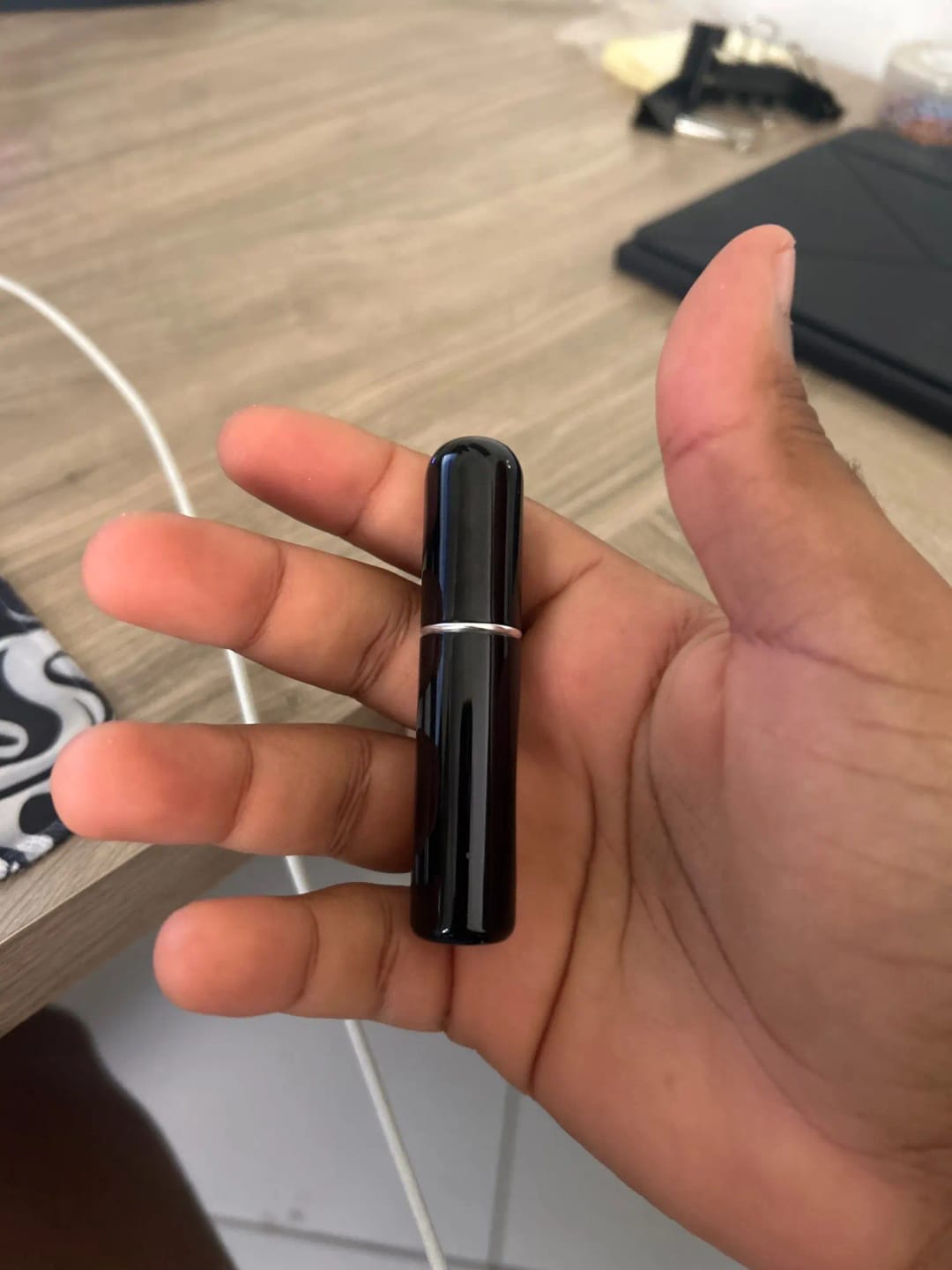Customer photo review of Pocket Travel Perfume Refill Atomizer