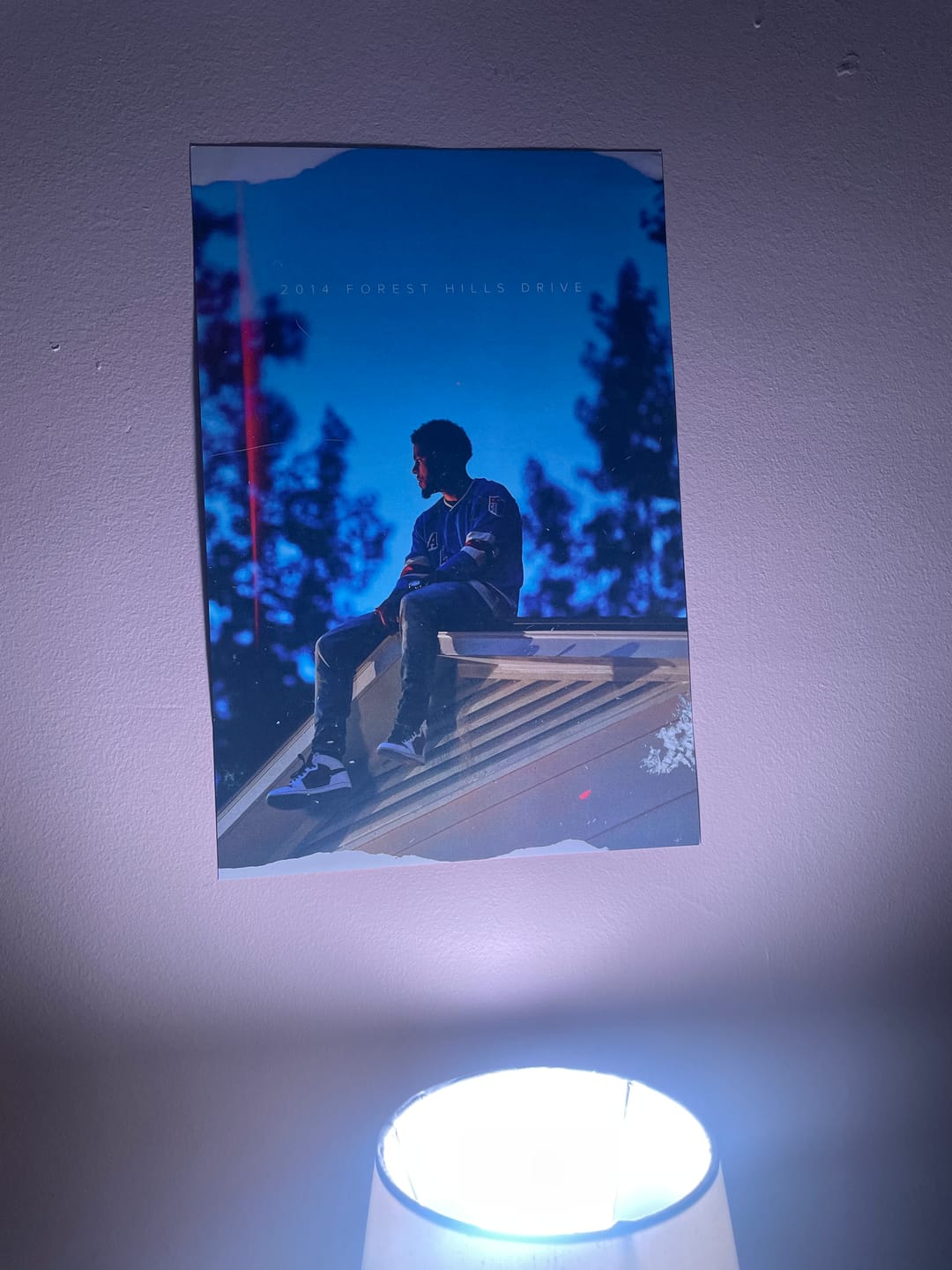 Customer photo review of J Cole '2014 Dreaming' Poster