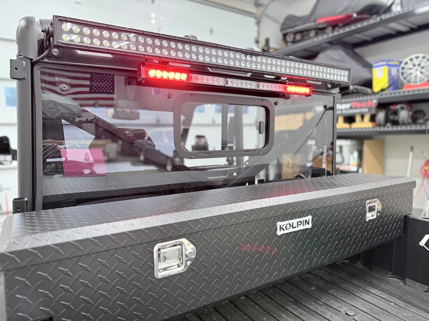 Customer photo review of 30 inch UTV Chase Light Bar for Can-Am | Polaris | CFmoto | Kawasaki