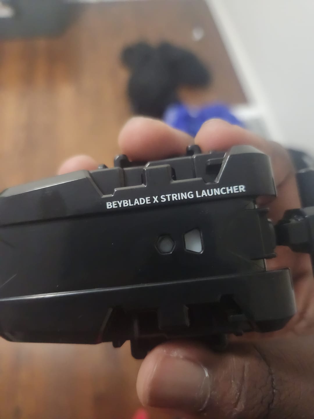 Customer photo review of Takara Tomy Beyblade BX-18 Black String Launcher