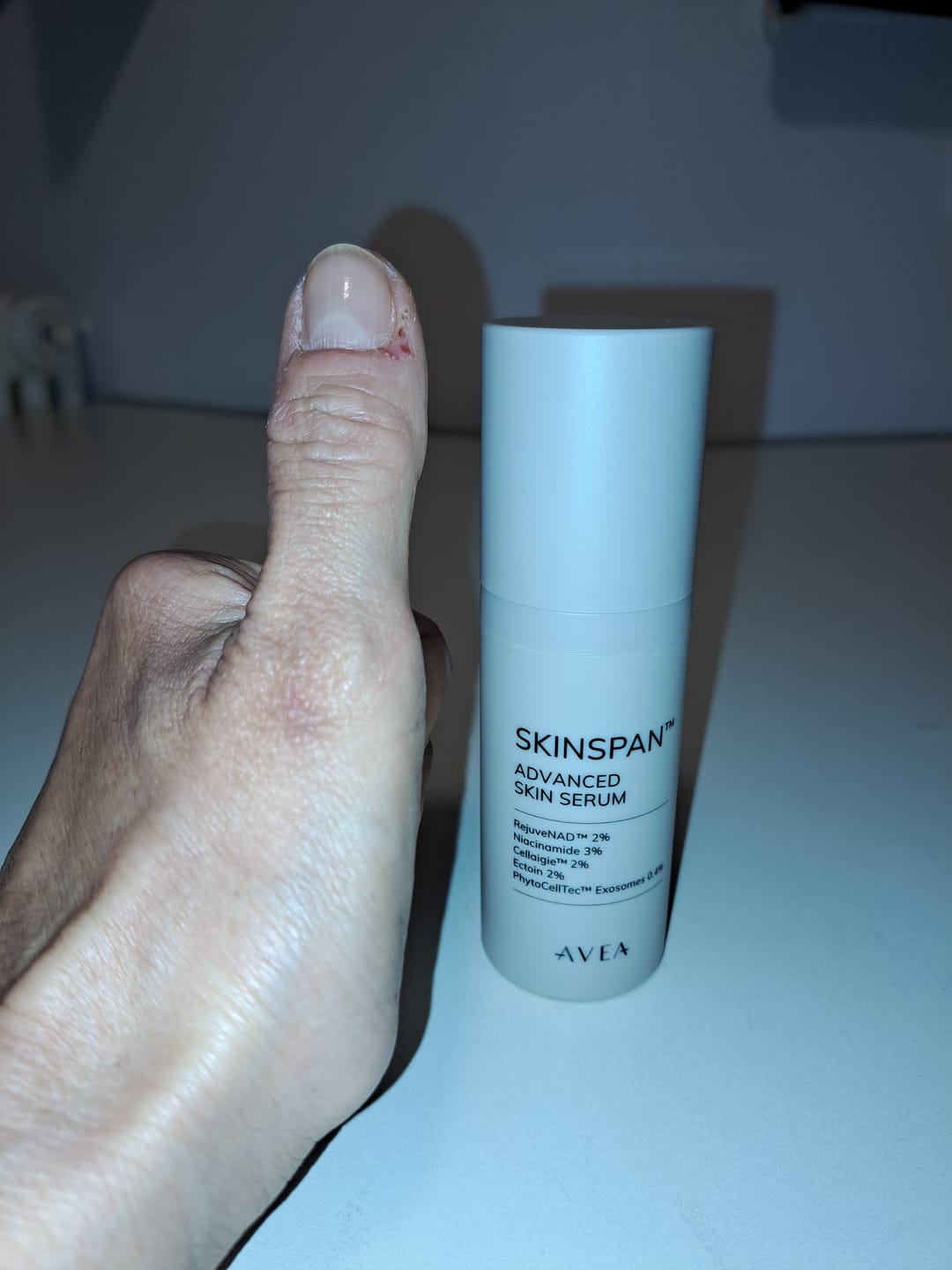 Customer photo review of Skinspan™ Advanced Skin Serum