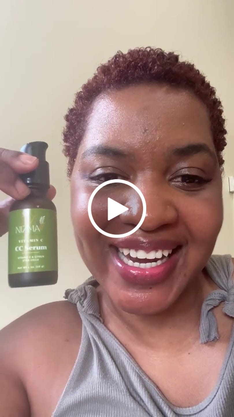Customer video review of CC Serum With Vitamin C