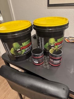 Customer photo review of 100% Creatine Supplement