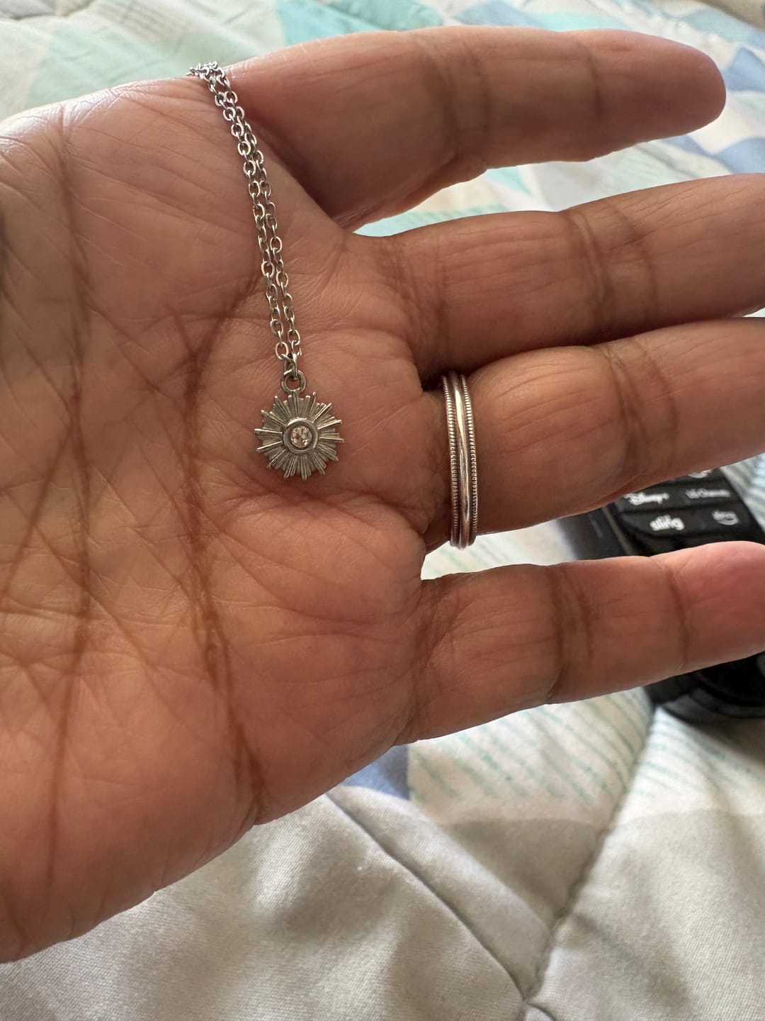 Customer photo review of Eucharist Necklace