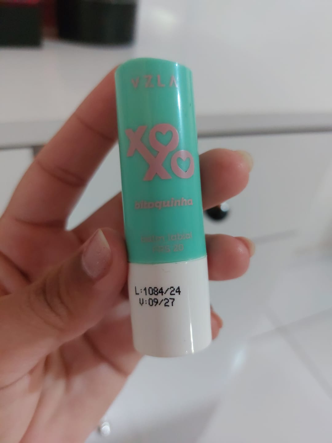 Customer photo review of Balm Labial Xoxo FPS 20 – Vizzela