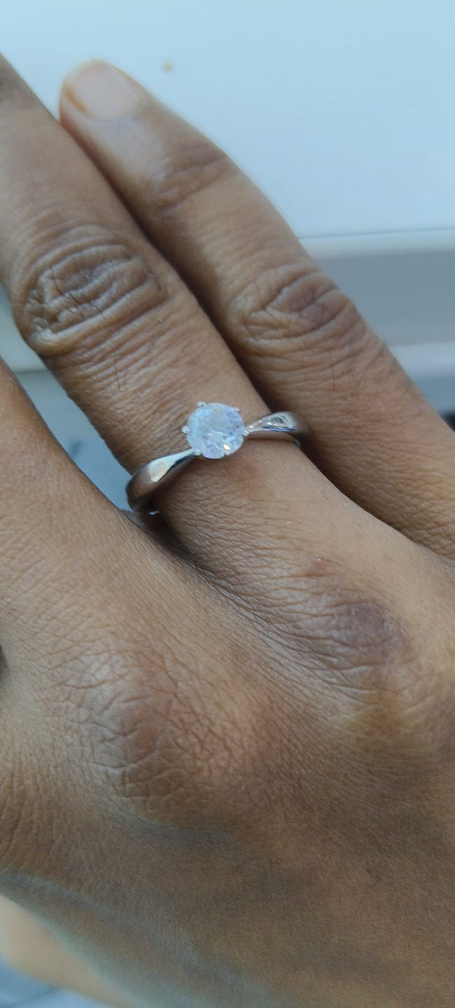 Customer photo review of Forever Yours 925 Silver Ring