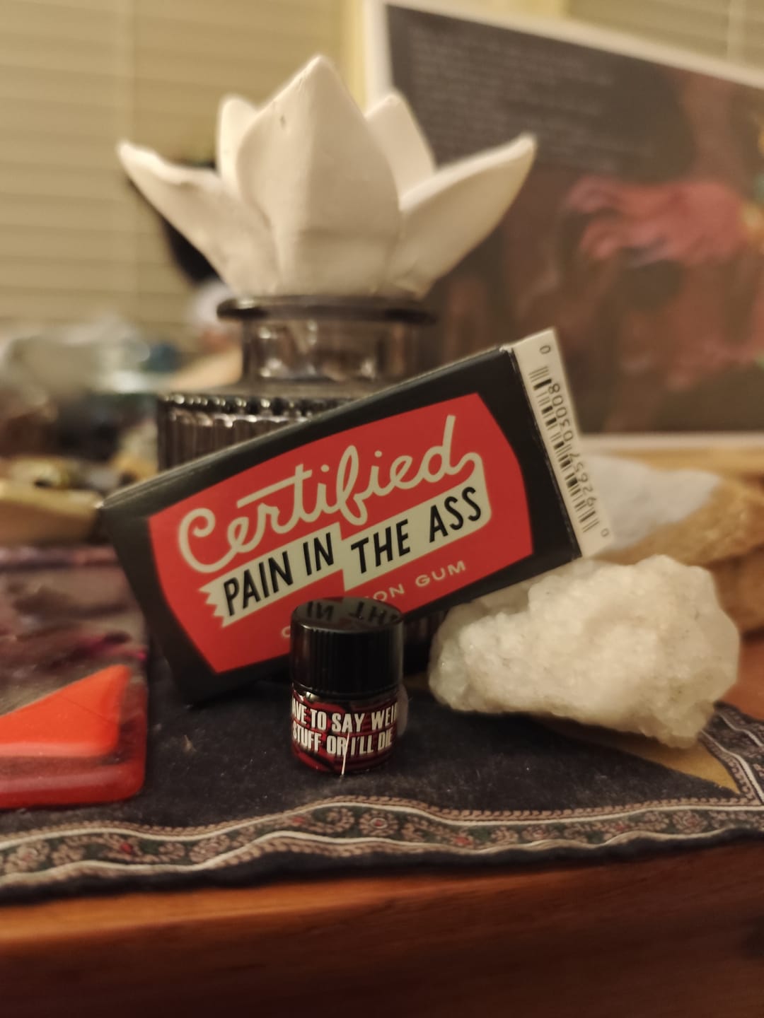 Customer photo review of I Have To Say Weird Stuff Or I'll Die