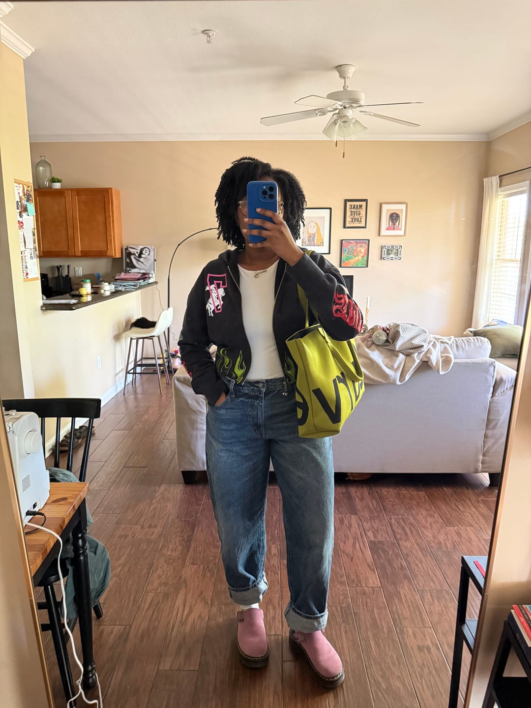 Customer photo review of 5 YEAR CORSET HOODIE