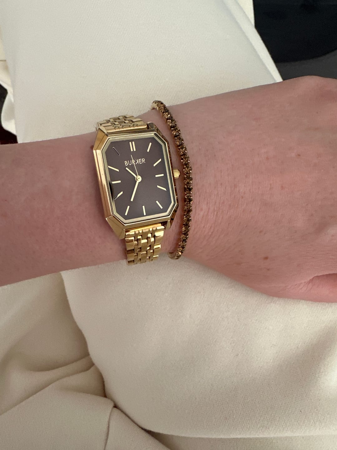 Customer photo review of Isabell Gold Brown