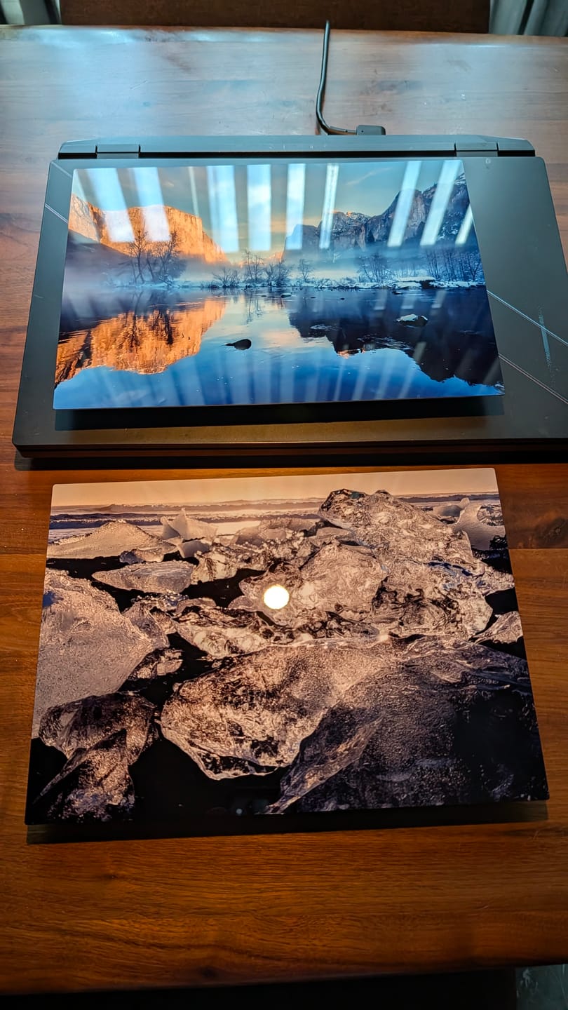 Customer photo review of Custom Photo Metal Print (Landscape)
