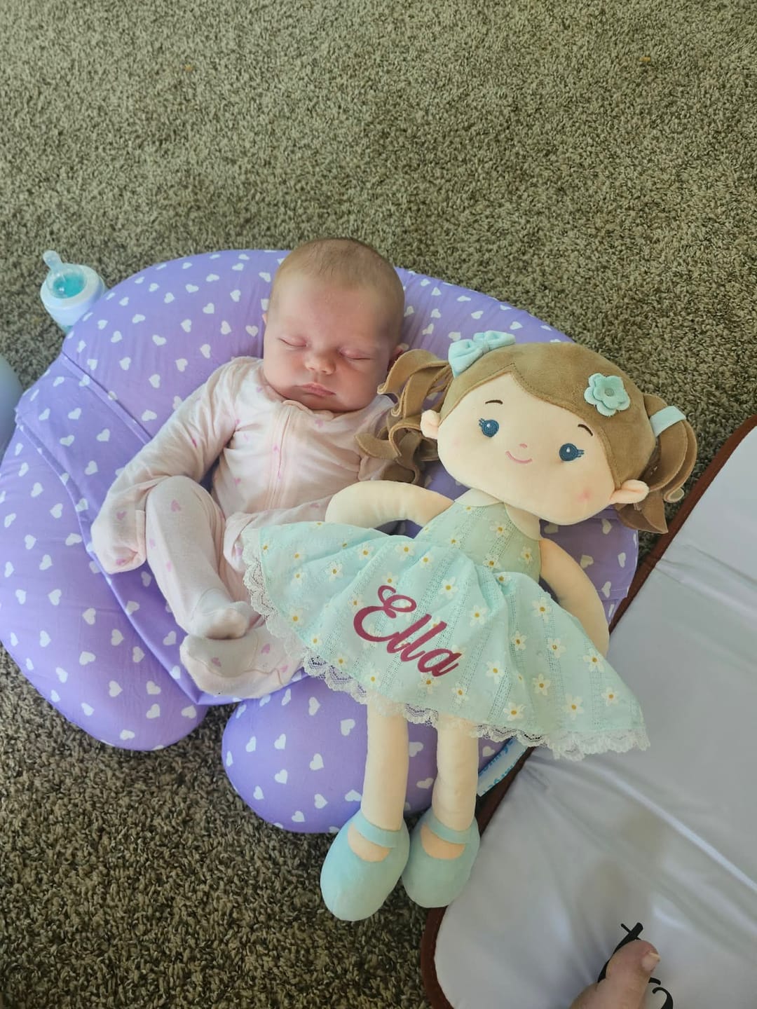 Customer photo review of Personalized Melia Girl - Blue