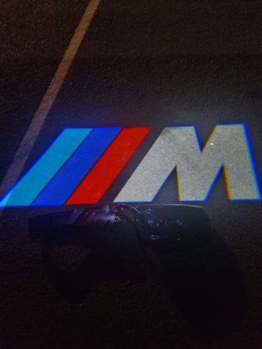 Customer photo review of BMW F SERIES DOOR LIGHTS