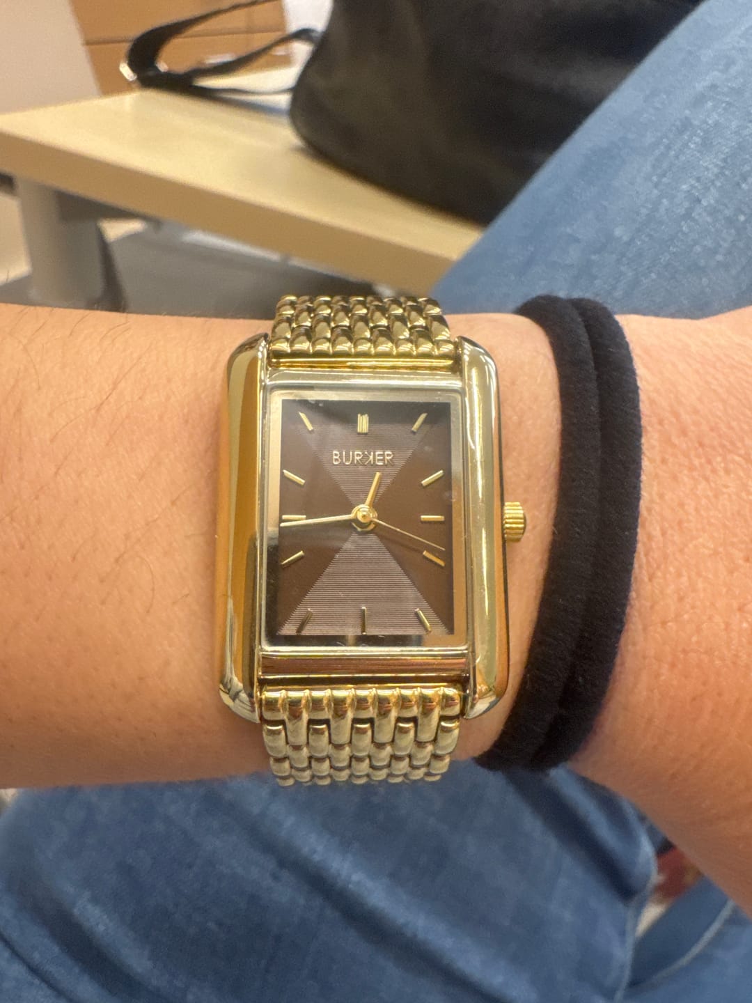 Customer photo review of Olivia Gold Brown