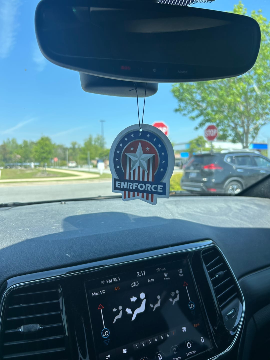 Customer photo review of Captain Air Fresheners (2 Per Pack)