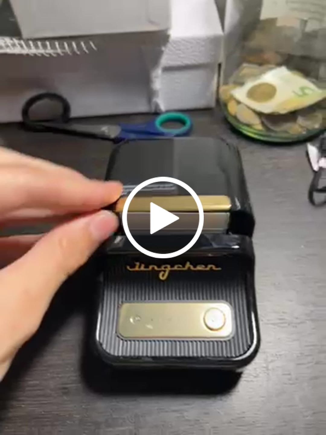 Customer video review of NIIMBOT B21 Pro 300dpi Label Printer, Photo Printing, Bluetooth Connection for Notes,Photos, Study Graphics, Memo Maker