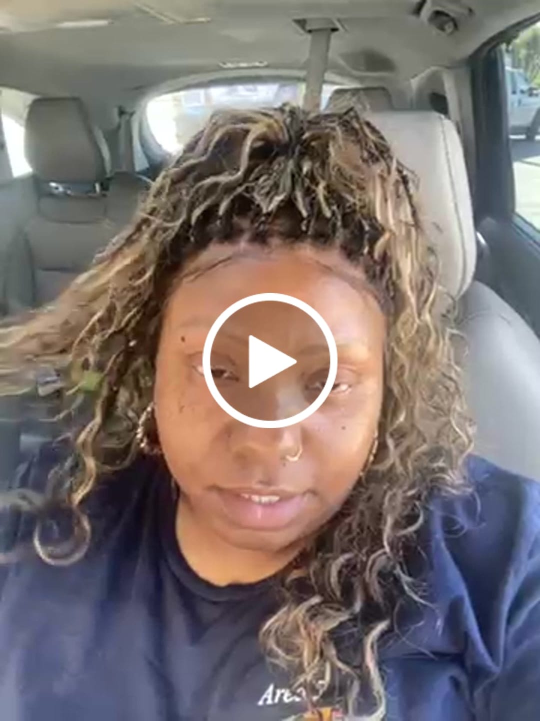 Customer video review of Kiki - Colored 18" Glueless Swiss HD Full Lace Human Hair Curls Boho Box Braided Wig