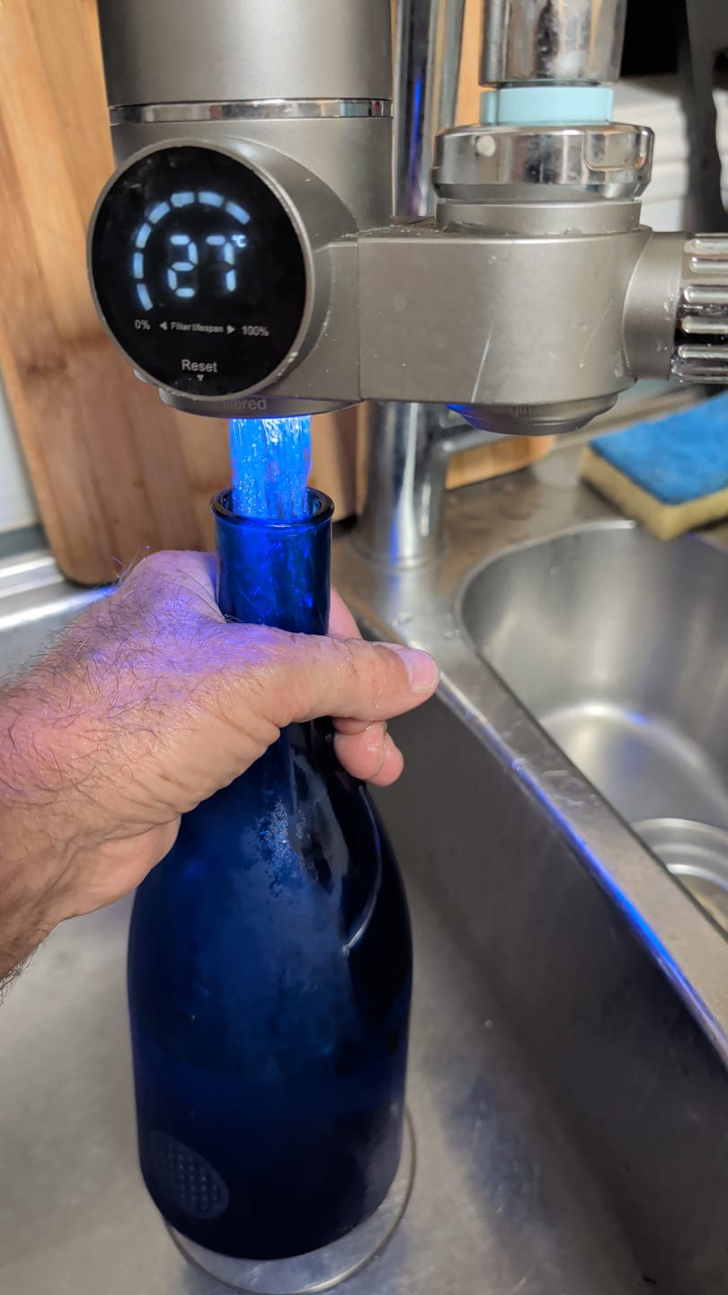 Customer photo review of Tap Filter Refills