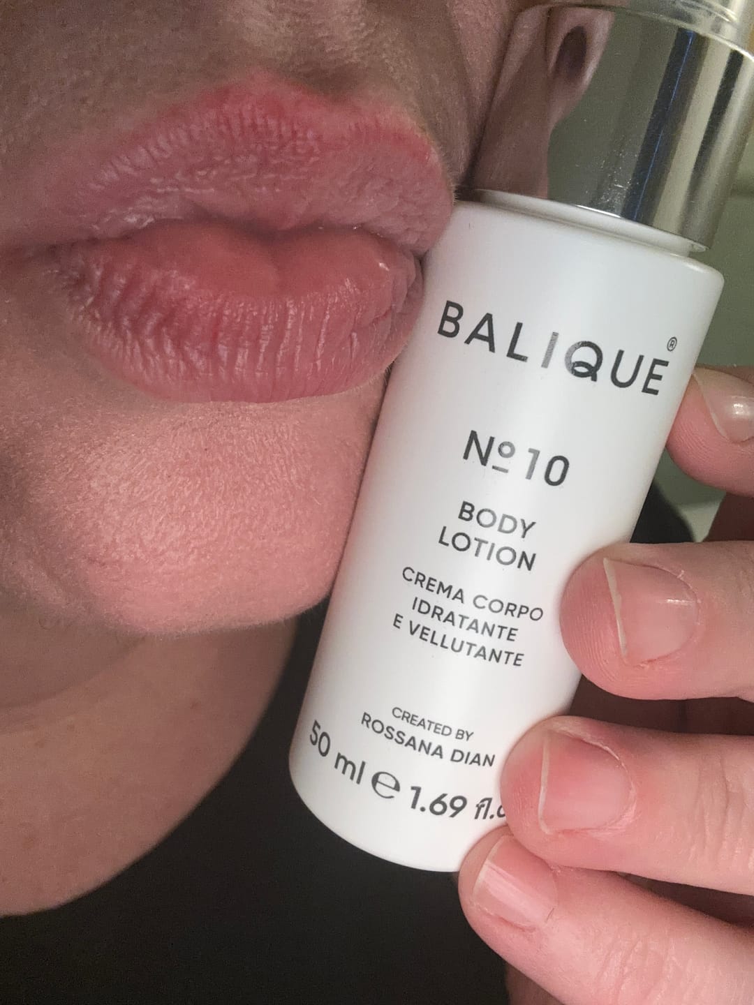 Customer photo review of N°10 BODY LOTION -  CREMA CORPO - TRAVEL SIZE