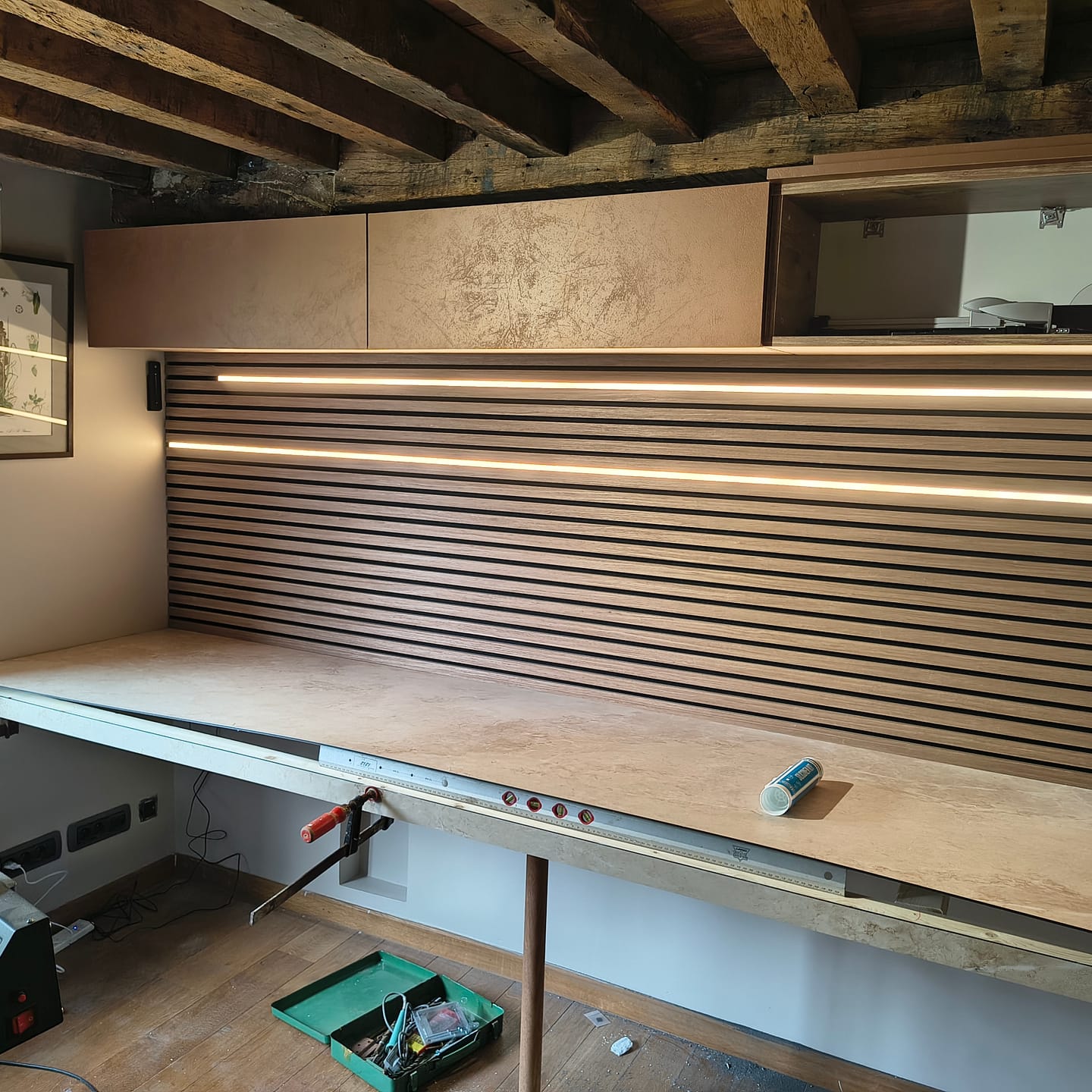Customer photo review of Losse LED Strip Akupanel 200 cm