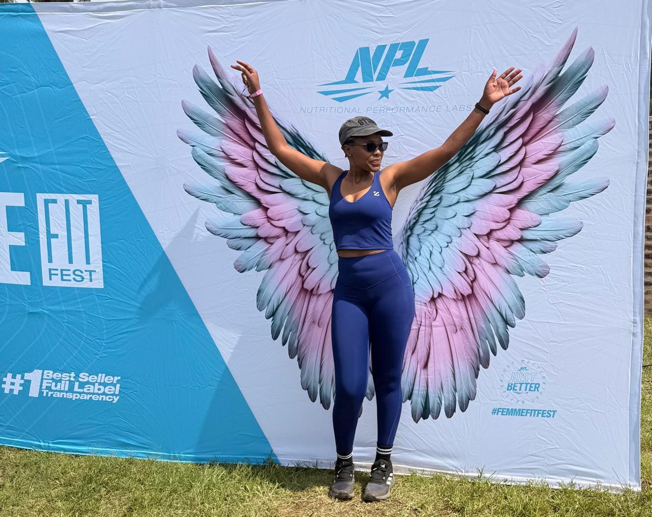 Customer photo review of Two Pieces Butt Shaping Activewear Sets