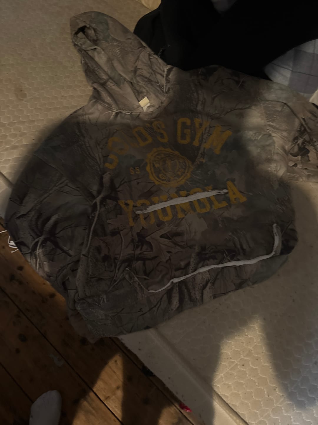 Customer photo review of 5167 - Gold's Iron Legacy Crest Hoodies