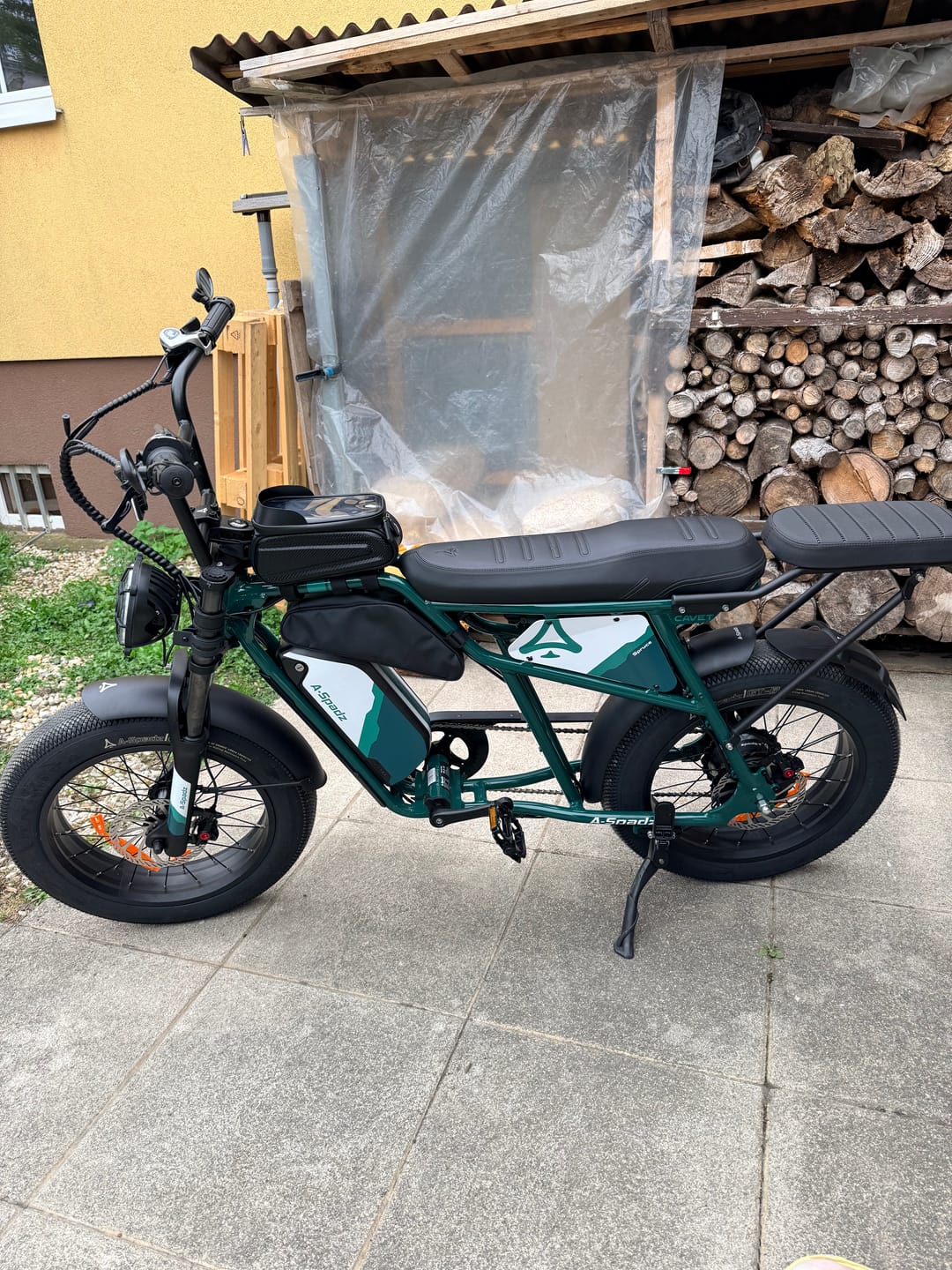 Customer photo review of Gifts Pack（Includs – Foot Peg, Fender & Chainguard!）
